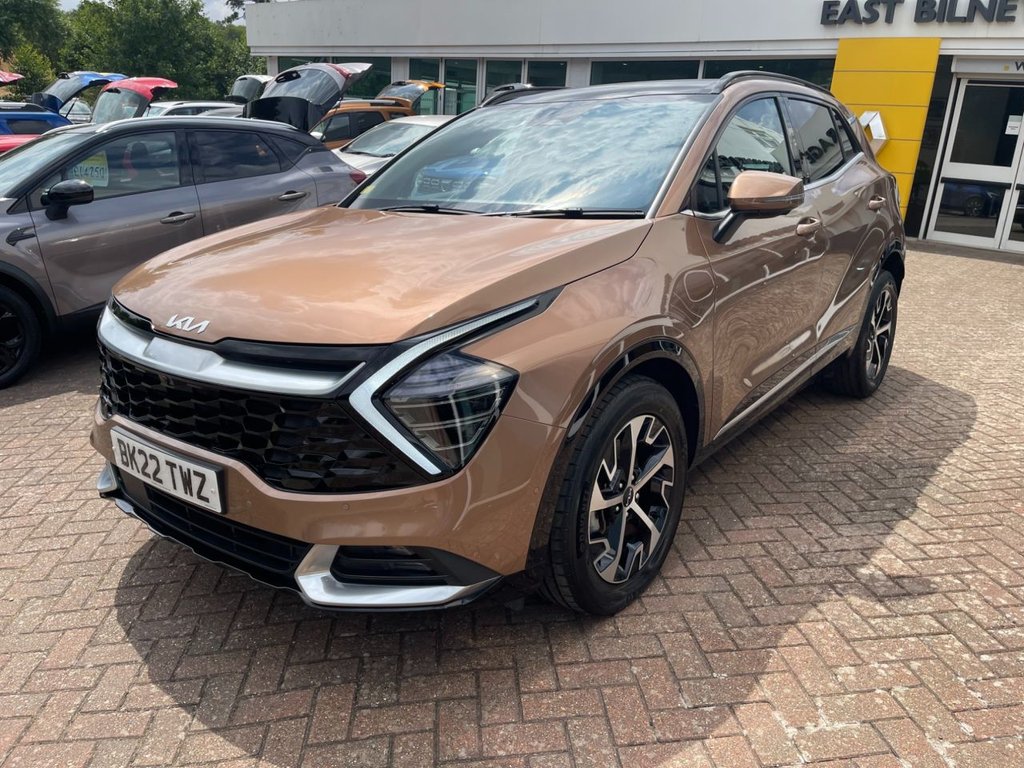 USED 2022 22 KIA SPORTAGE 1.6 h T-GDi 4 SUV 5dr Petrol Hybrid Auto Euro 6 (s/s) (226 bhp) 