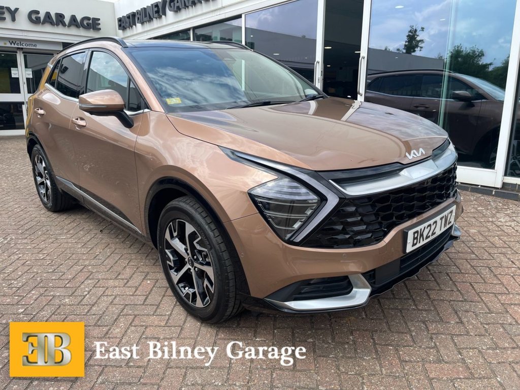 USED 2022 22 KIA SPORTAGE 1.6 h T-GDi 4 SUV 5dr Petrol Hybrid Auto Euro 6 (s/s) (226 bhp) 