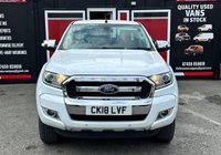 USED 2018 18 FORD RANGER 2.2 TDCi Limited 1 Auto 4WD Euro 5 4dr AUTOMATIC|GOOD SPEC|PLUS VAT