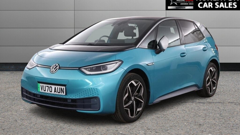 USED 2020 70 VOLKSWAGEN ID.3 Pro Performance 58kWh 1ST Edition Hatchback 5dr Electric Auto (204 ps) 