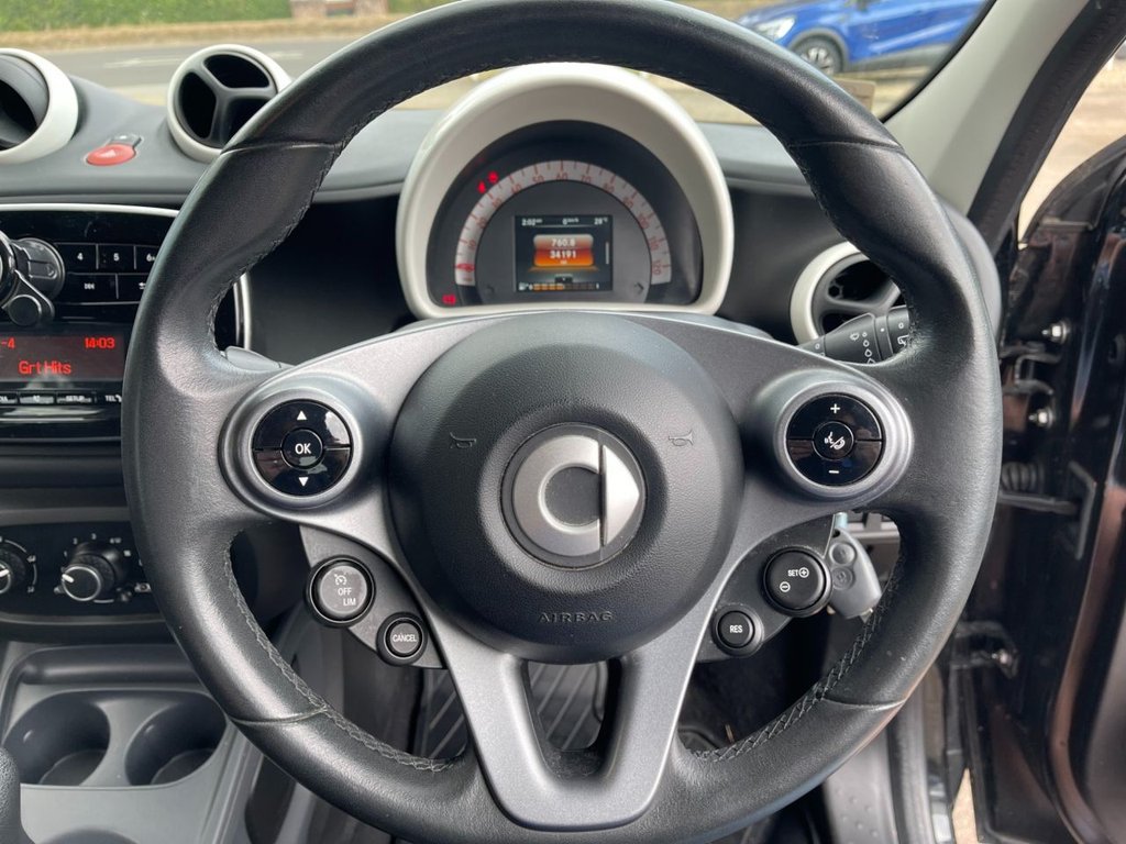 USED 2018 67 SMART FORFOUR 1.0 Pure Hatchback 5dr Petrol Manual Euro 6 (s/s) (71 ps) 