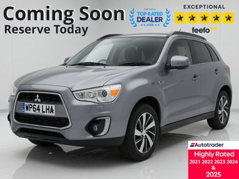 2015 MITSUBISHI ASX 1.8D 4 SUV 5dr Diesel Manual 4WD Euro 5 (114 ps) &pound;3995.00