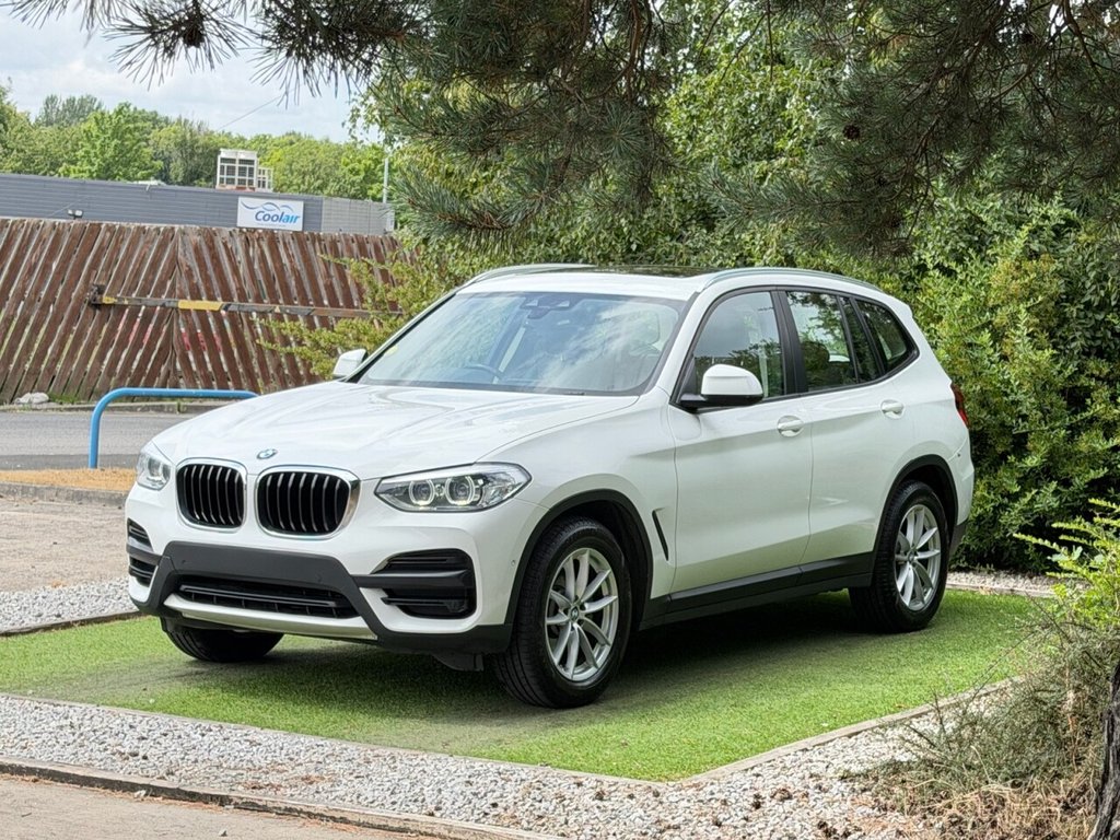 USED 2019 19 BMW X3 2.0 20d SE SUV 5dr Diesel Auto xDrive Euro 6 (s/s) (190 ps) MOCHA HEATED LEATHER, PAN ROOF