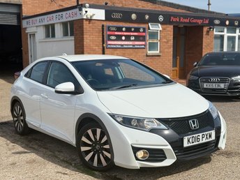 2016 HONDA CIVIC 1.8 i-VTEC SE Plus (Navi) Auto Euro 6 5dr &pound;8990.00