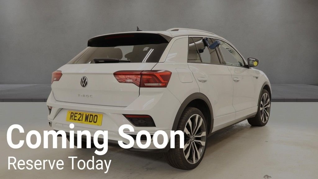 USED 2021 21 VOLKSWAGEN T-ROC 1.5 TSI GPF EVO R-Line SUV 5dr Petrol DSG Euro 6 (s/s) (150 ps) 2 KEYS / SERVICE HISTORY