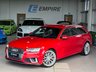 USED 2019 19 AUDI A4 AVANT 2.0 TDI 40 S line Estate 5dr Diesel S Tronic quattro Euro 6 (s/s) (190 ps) TANGO RED | CARPLAY | QUATTRO