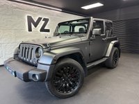 USED 2015 65 JEEP WRANGLER 2.8 CRD Sahara SUV 2dr Diesel Auto 4WD Euro 5 (197 bhp) Matt Black Paint - Massive Spec -