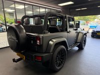 USED 2015 65 JEEP WRANGLER 2.8 CRD Sahara SUV 2dr Diesel Auto 4WD Euro 5 (197 bhp) Matt Black Paint - Massive Spec -