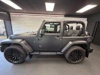 USED 2015 65 JEEP WRANGLER 2.8 CRD Sahara SUV 2dr Diesel Auto 4WD Euro 5 (197 bhp) Matt Black Paint - Massive Spec -