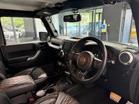 USED 2015 65 JEEP WRANGLER 2.8 CRD Sahara SUV 2dr Diesel Auto 4WD Euro 5 (197 bhp) Matt Black Paint - Massive Spec -