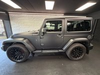 USED 2015 65 JEEP WRANGLER 2.8 CRD Sahara SUV 2dr Diesel Auto 4WD Euro 5 (197 bhp) Matt Black Paint - Massive Spec -