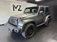 USED 2015 65 JEEP WRANGLER 2.8 CRD Sahara SUV 2dr Diesel Auto 4WD Euro 5 (197 bhp) Matt Black Paint - Massive Spec -
