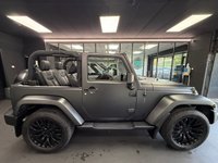 USED 2015 65 JEEP WRANGLER 2.8 CRD Sahara SUV 2dr Diesel Auto 4WD Euro 5 (197 bhp) Matt Black Paint - Massive Spec -