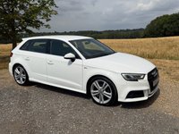 USED 2017 66 AUDI A3 1.4 TFSI CoD S line Sportback 5dr Petrol S Tronic Euro 6 (s/s) (150 ps) 