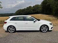 USED 2017 66 AUDI A3 1.4 TFSI CoD S line Sportback 5dr Petrol S Tronic Euro 6 (s/s) (150 ps) 
