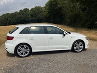 USED 2017 66 AUDI A3 1.4 TFSI CoD S line Sportback 5dr Petrol S Tronic Euro 6 (s/s) (150 ps) 