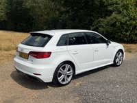 USED 2017 66 AUDI A3 1.4 TFSI CoD S line Sportback 5dr Petrol S Tronic Euro 6 (s/s) (150 ps) 