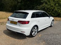 USED 2017 66 AUDI A3 1.4 TFSI CoD S line Sportback 5dr Petrol S Tronic Euro 6 (s/s) (150 ps) 