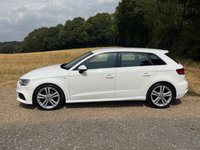 USED 2017 66 AUDI A3 1.4 TFSI CoD S line Sportback 5dr Petrol S Tronic Euro 6 (s/s) (150 ps) 