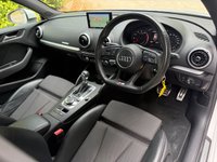 USED 2017 66 AUDI A3 1.4 TFSI CoD S line Sportback 5dr Petrol S Tronic Euro 6 (s/s) (150 ps) 