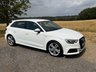 USED 2017 66 AUDI A3 1.4 TFSI CoD S line Sportback 5dr Petrol S Tronic Euro 6 (s/s) (150 ps) 