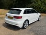 USED 2017 66 AUDI A3 1.4 TFSI CoD S line Sportback 5dr Petrol S Tronic Euro 6 (s/s) (150 ps) 