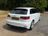 USED 2017 66 AUDI A3 1.4 TFSI CoD S line Sportback 5dr Petrol S Tronic Euro 6 (s/s) (150 ps) 