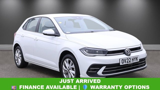 2022 22 VOLKSWAGEN POLO 1.0 TSI Style Hatchback 5dr Petrol Manual Euro 6 (s/s) (95 ps) 