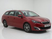 USED 2015 65 PEUGEOT 308 SW 1.6 BlueHDi Allure Estate 5dr Diesel Manual Euro 6 (s/s) (120 ps) 2 Owners - F/S/H - &pound;20 Tax - LEZ