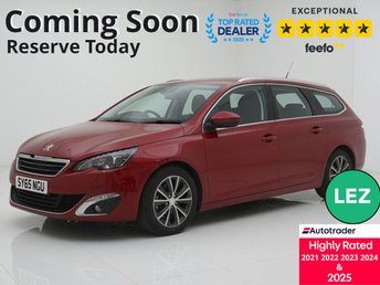 2015 PEUGEOT 308 SW 1.6 BlueHDi Allure Estate 5dr Diesel Manual Euro 6 (s/s) (120 ps) &pound;4895.00