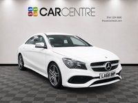 USED 2019 68 MERCEDES-BENZ CLA 1.6 CLA180 AMG Line Edition Coupe 4dr Petrol 7G-DCT Euro 6 (s/s) (122 ps) ?SHIST | LEATHER | 2 PRV OWNER