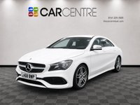USED 2019 68 MERCEDES-BENZ CLA 1.6 CLA180 AMG Line Edition Coupe 4dr Petrol 7G-DCT Euro 6 (s/s) (122 ps) ?SHIST | LEATHER | 2 PRV OWNER