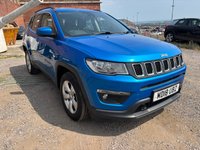 USED 2018 18 JEEP COMPASS 1.4T MultiAirII Longitude SUV 5dr Petrol Manual Euro 6 (s/s) (140 ps) 