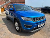 USED 2018 18 JEEP COMPASS 1.4T MultiAirII Longitude SUV 5dr Petrol Manual Euro 6 (s/s) (140 ps) 