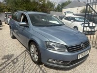 USED 2014 63 VOLKSWAGEN PASSAT 1.6 TDI BlueMotion Tech Highline Estate 5dr Diesel Manual Euro 5 (s/s) (105 ps) 10 SERVICE STAMPS! ONLY 67K MILES! 2 KEYS. 1 FORMER OWNER. SAT NAV. PARKING SENSORS