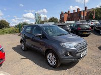 USED 2015 65 FORD ECOSPORT 1.5 TDCi Zetec SUV 5dr Diesel Manual 2WD Euro 5 (90 ps) 