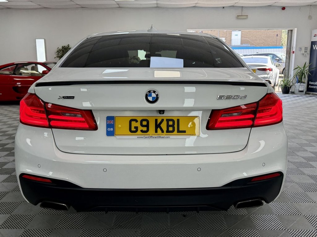 USED 2017 G BMW 5 SERIES 2.0 520d M Sport Saloon 4dr Diesel Auto xDrive Euro 6 (s/s) (190 ps) 