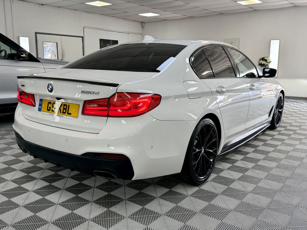 USED 2017 G BMW 5 SERIES 2.0 520d M Sport Saloon 4dr Diesel Auto xDrive Euro 6 (s/s) (190 ps) 