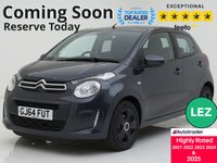 USED 2014 64 CITROEN C1 1.0 VTi Feel Hatchback 5dr Petrol Manual Euro 5 (Euro 5) (68 ps) 2 Keys - &pound;20 Tax - F/S/H - LEZ