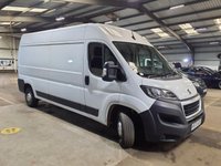 USED 2023 73 PEUGEOT BOXER 2.2 BlueHDi 335 Professional Premium + Panel Van 5dr Diesel Manual L3 H2 Euro 6 (s/s) (140 ps) 