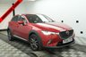 USED 2015 65 MAZDA CX-3 1.5 SKYACTIV-D Sport Nav SUV 5dr Diesel Manual Euro 6 (s/s) (105 ps) ONLY &pound;20 A YEAR ROAD TAX+SERVICE HISTORY+7 INCH COLOUR TOUCHSCREEN DISPLAY-SATELLITE NAVIGATION SYSTEM-DAB DIGITAL RADIO-CD-BLUETOOTH AUDIO STREAMING-BLUETOOTH HANDSFREE+PREMIUM BOSE SOUND SYSTEM+CLIMATE CONTROL AIR-CONDITIONING+LANE DEPARTURE WARNING+AUTOMATIC HEADLIGHT ACTIVATION+RAIN-SENSING WINDSCREEN WIPERS+PARKING ASSISTANCE WITH REVERSING CAMERA+'SOUL RED' PAINT+18 INCH ALLOY WHEELS.