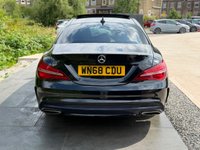 USED 2018 68 MERCEDES-BENZ CLA 1.6 CLA200 AMG Line Night Edition (Plus) Coupe 4dr Petrol 7G-DCT Euro 6 (s/s) (156 ps) 6 MONTHS WARRANTY INCLUDED  - WELL MAINTAINED -