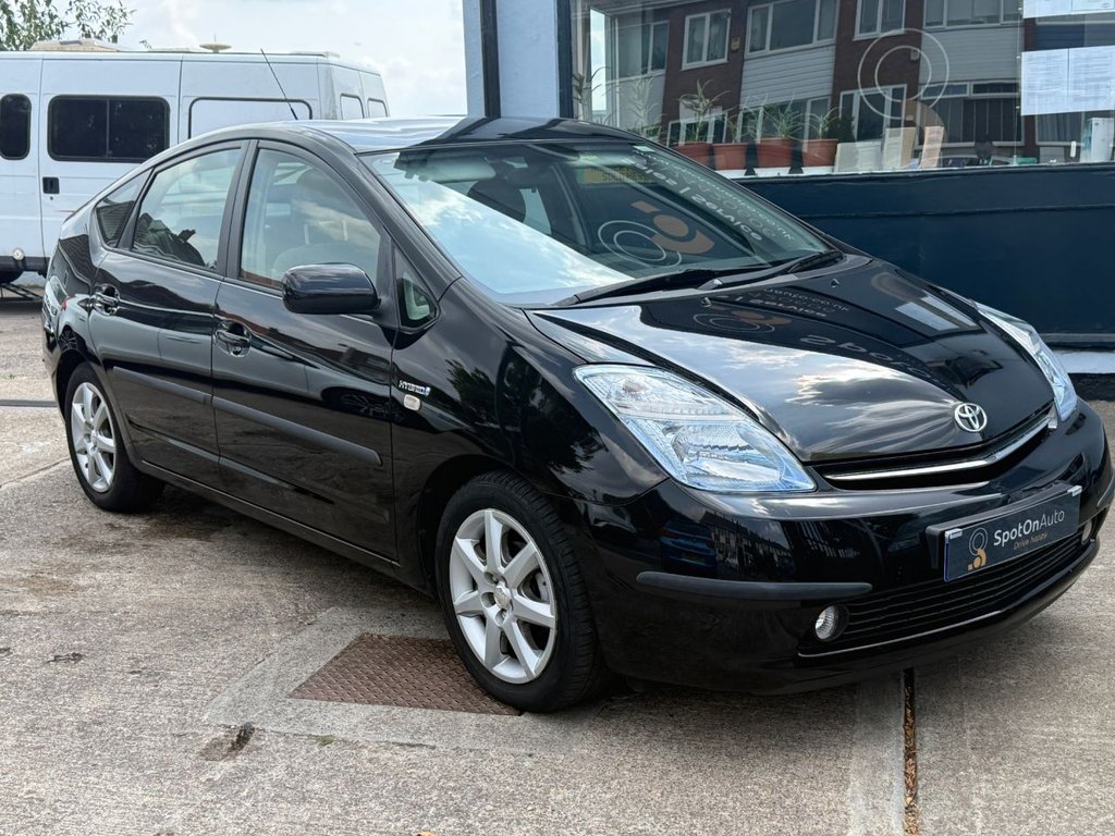 USED 2008 08 TOYOTA PRIUS 1.5 T Spirit Hatchback 5dr Petrol Hybrid CVT (104 g/km, 76 bhp) AUTO+SATNAV+16STAMPS+REAR CAMR