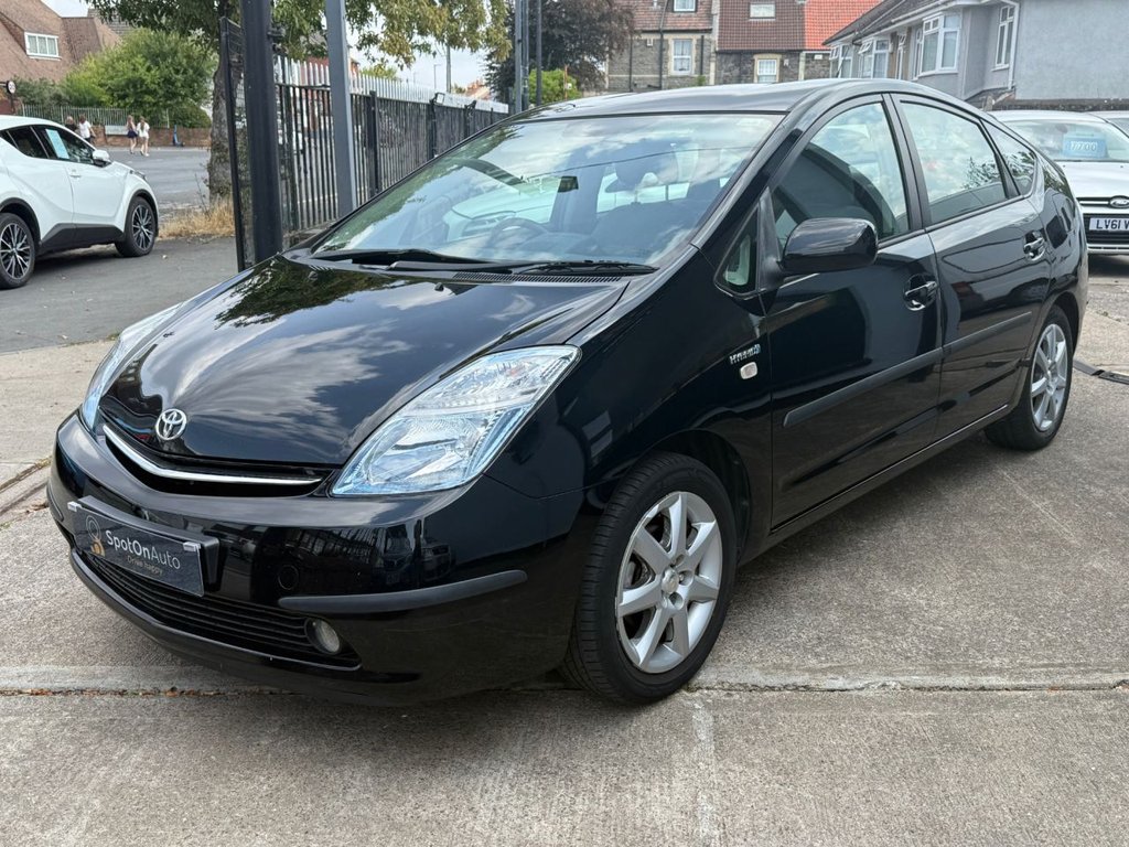 USED 2008 08 TOYOTA PRIUS 1.5 T Spirit Hatchback 5dr Petrol Hybrid CVT (104 g/km, 76 bhp) AUTO+SATNAV+16STAMPS+REAR CAMR