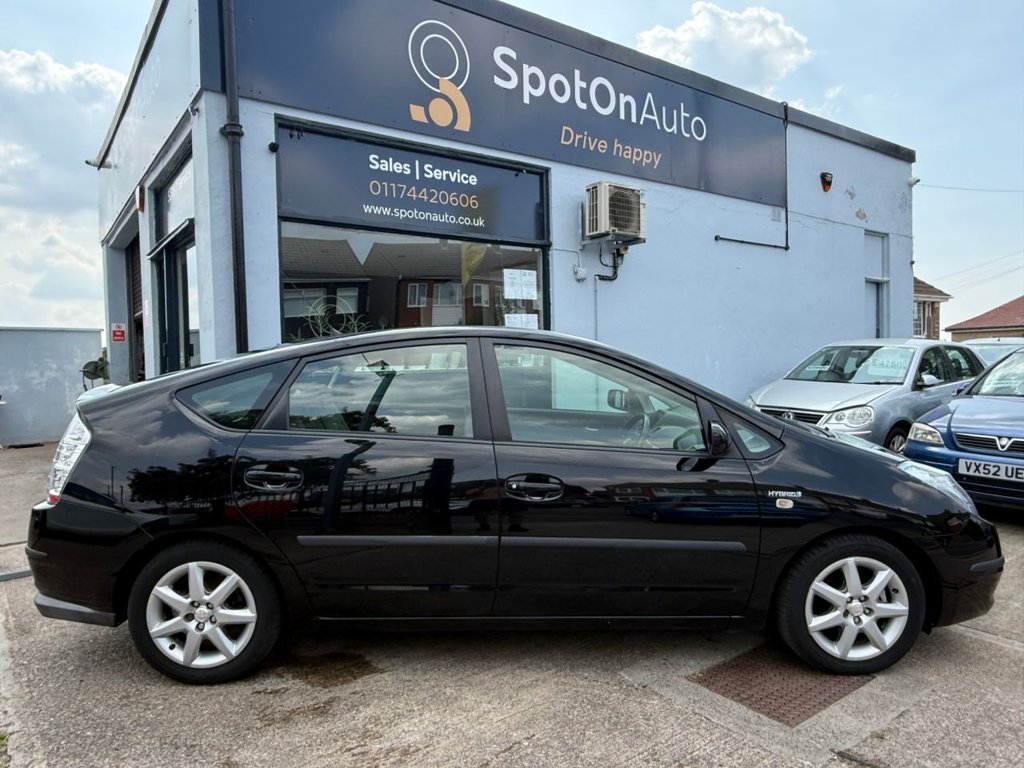 USED 2008 08 TOYOTA PRIUS 1.5 T Spirit Hatchback 5dr Petrol Hybrid CVT (104 g/km, 76 bhp) AUTO+SATNAV+16STAMPS+REAR CAMR
