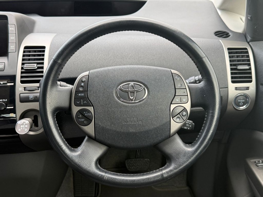 USED 2008 08 TOYOTA PRIUS 1.5 T Spirit Hatchback 5dr Petrol Hybrid CVT (104 g/km, 76 bhp) AUTO+SATNAV+16STAMPS+REAR CAMR