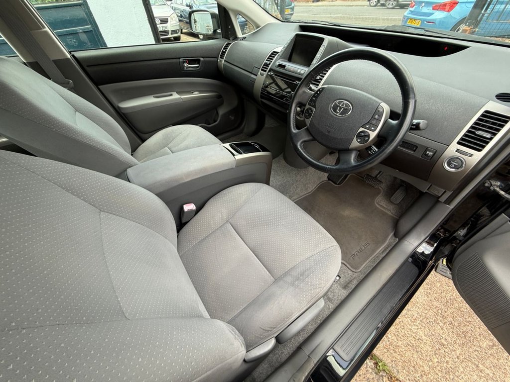 USED 2008 08 TOYOTA PRIUS 1.5 T Spirit Hatchback 5dr Petrol Hybrid CVT (104 g/km, 76 bhp) AUTO+SATNAV+16STAMPS+REAR CAMR