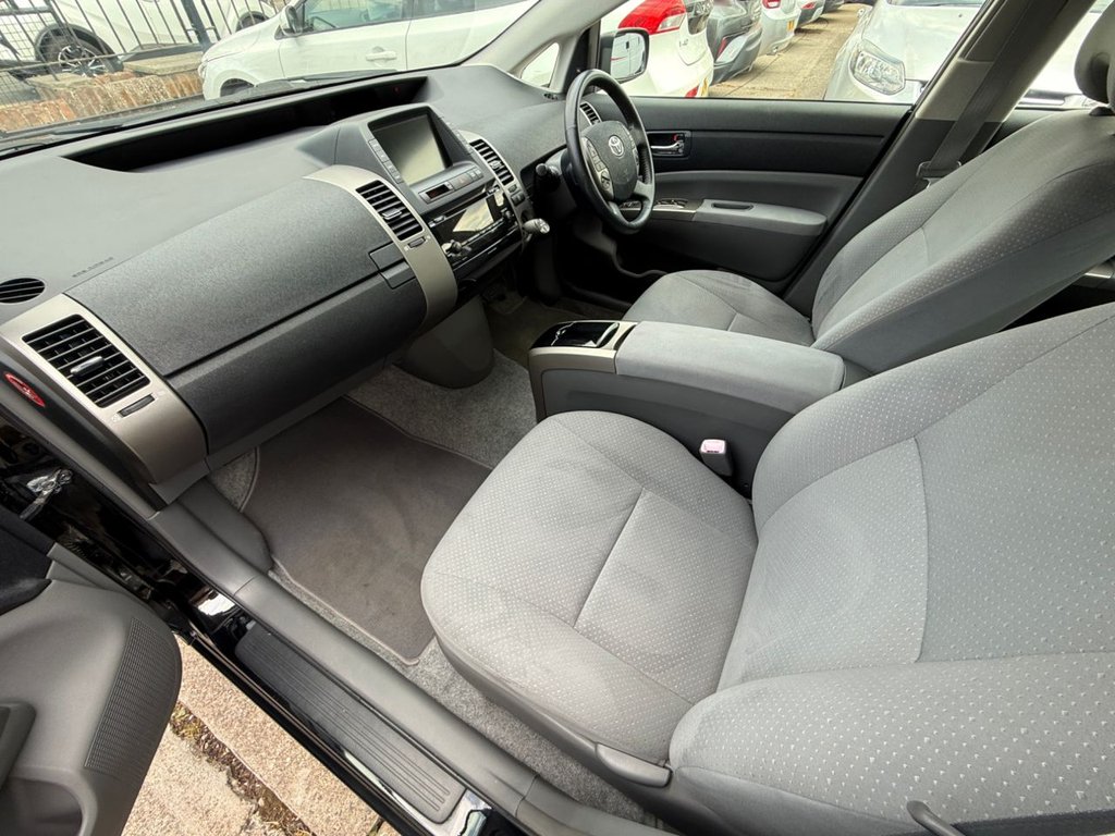 USED 2008 08 TOYOTA PRIUS 1.5 T Spirit Hatchback 5dr Petrol Hybrid CVT (104 g/km, 76 bhp) AUTO+SATNAV+16STAMPS+REAR CAMR