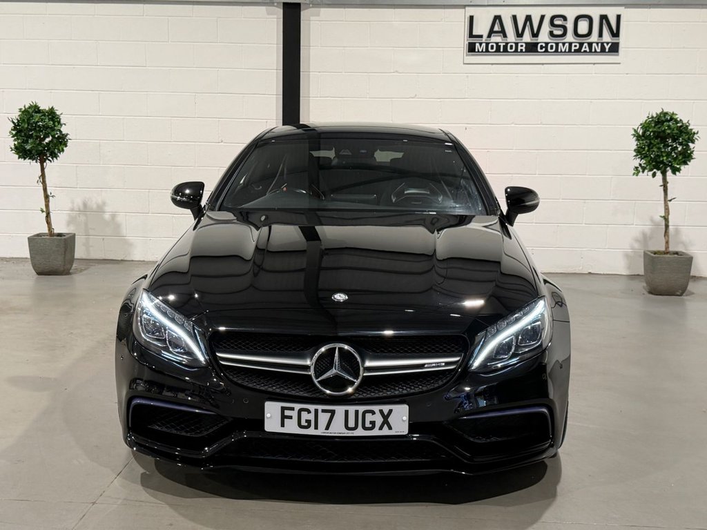 USED 2017 17 MERCEDES-BENZ C CLASS 4.0 C63 V8 BiTurbo AMG S (Premium) Coupe 2dr Petrol SpdS MCT Euro 6 (s/s) (510 ps) 
