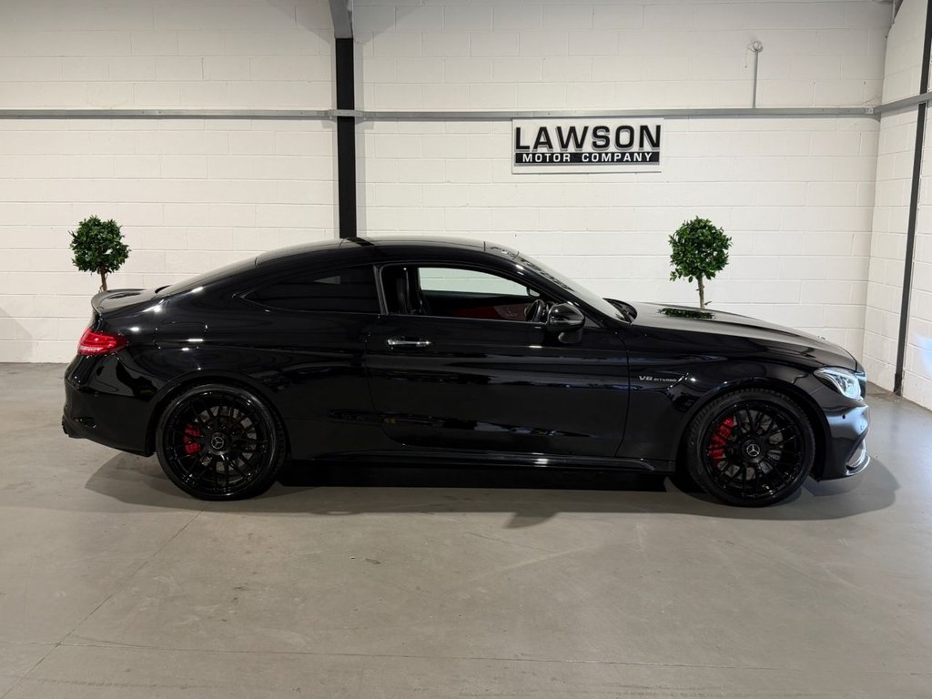 USED 2017 17 MERCEDES-BENZ C CLASS 4.0 C63 V8 BiTurbo AMG S (Premium) Coupe 2dr Petrol SpdS MCT Euro 6 (s/s) (510 ps) 